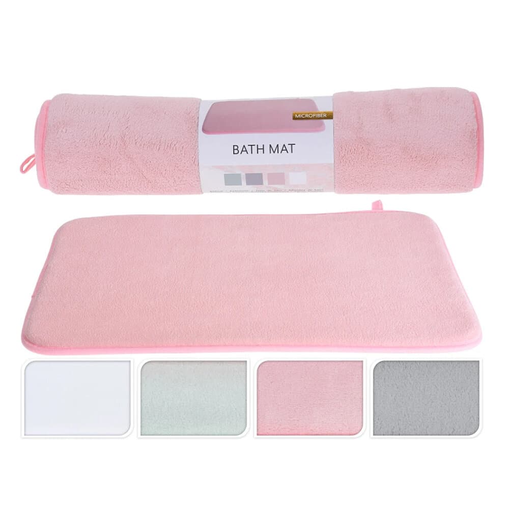 Bath Mat 40X60Cm 4Ass Clr