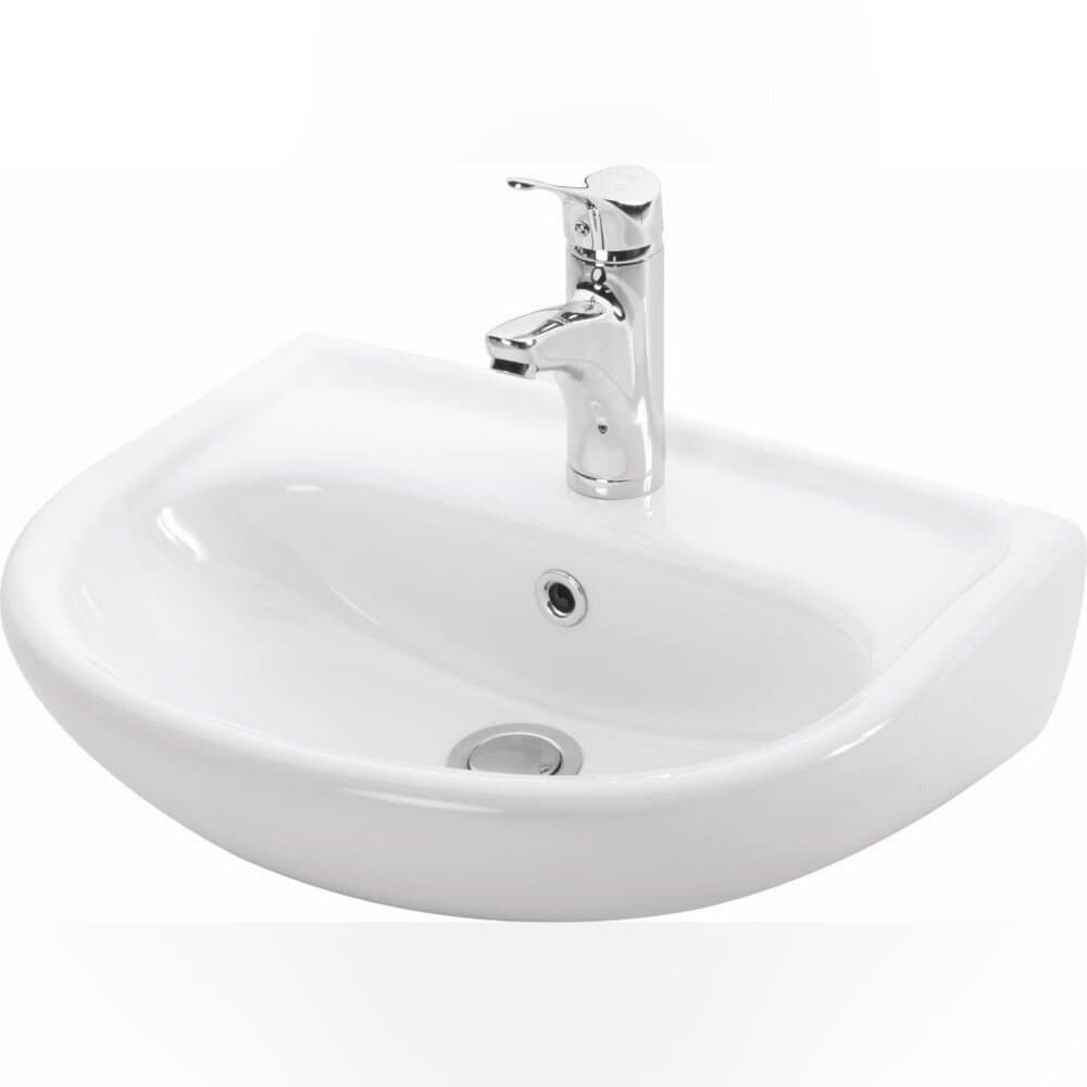 55Cm Washbasin White