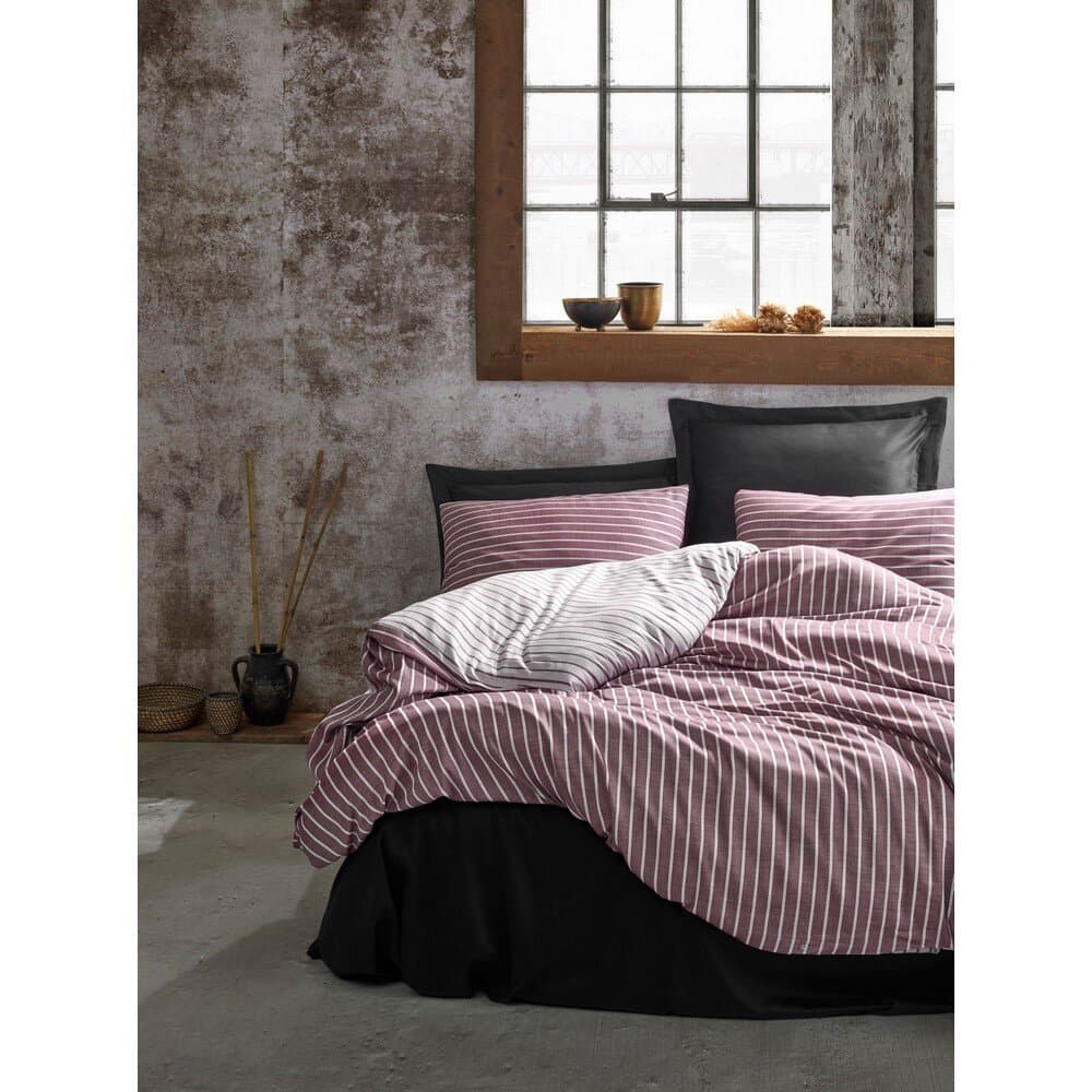 Bamboo - Claret Red Bamboo Double Quilt Cover Set 200*220CM 3