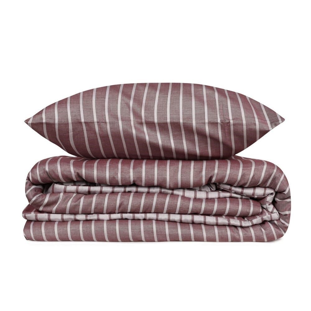 Bamboo - Claret Red Bamboo Double Quilt Cover Set 200*220CM 5