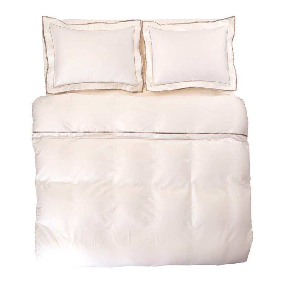 Penelope Piano Duvet Cover Set 240*260 Cm ; Stone