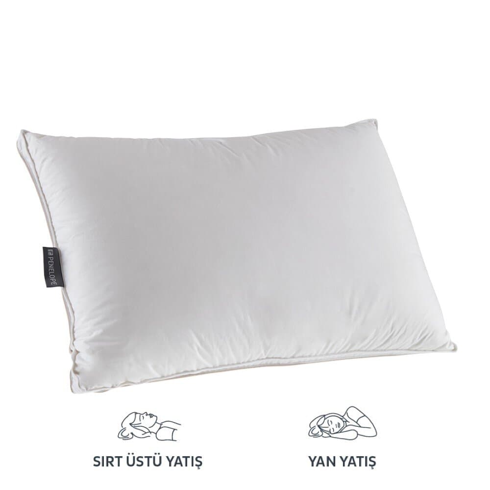 Penelope Dove Firm Goose Down Pillow 5