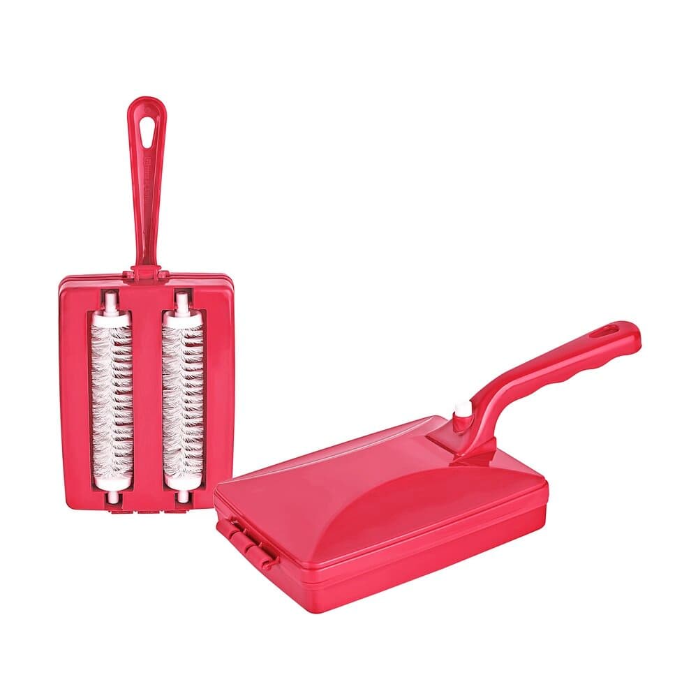 Double Carpet Crumb Brush With Handle