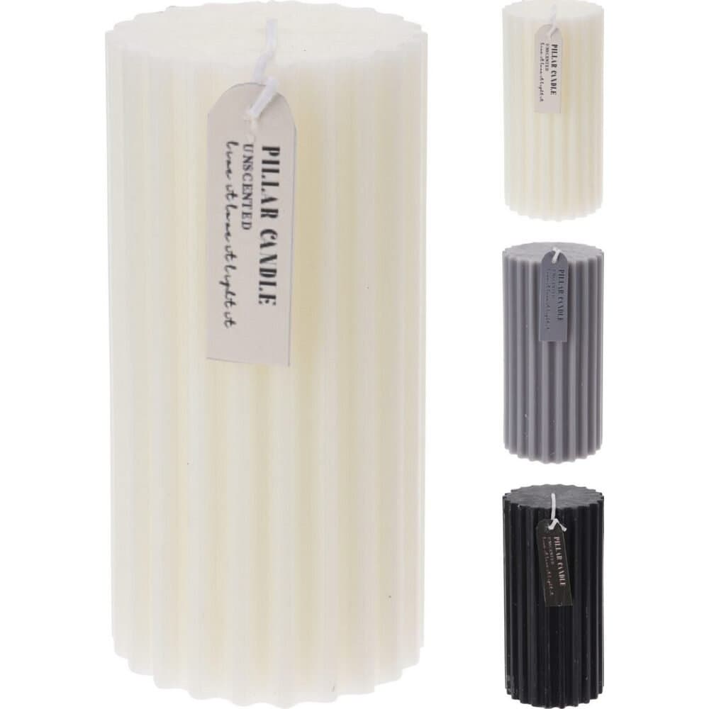 Candle Pıllar Rıbbed 7X14Cm 3A