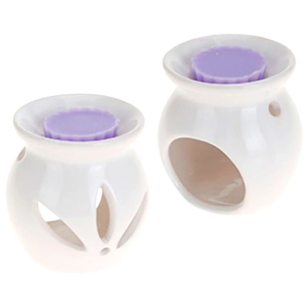 Ceramic Oil Burner With Wax
