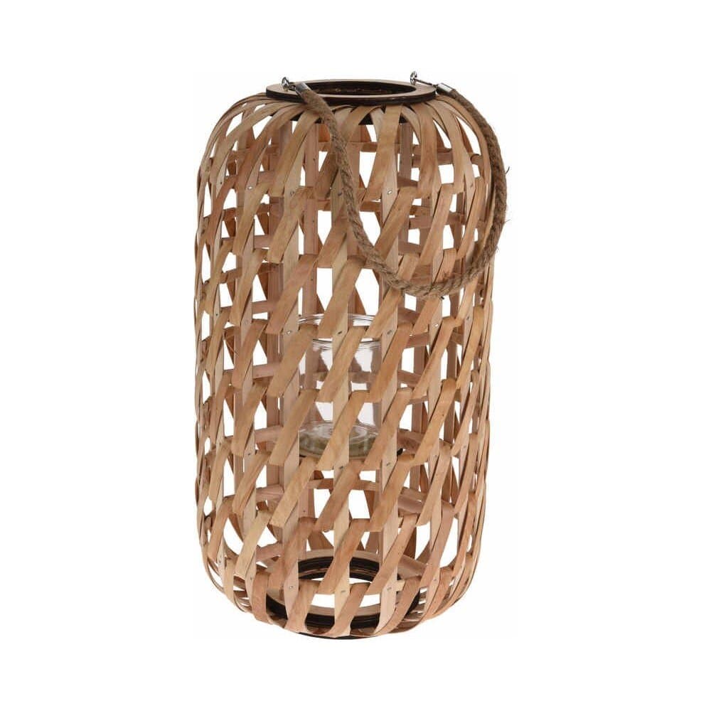 Lantern Wıth Wood D310Xh550Mm 2