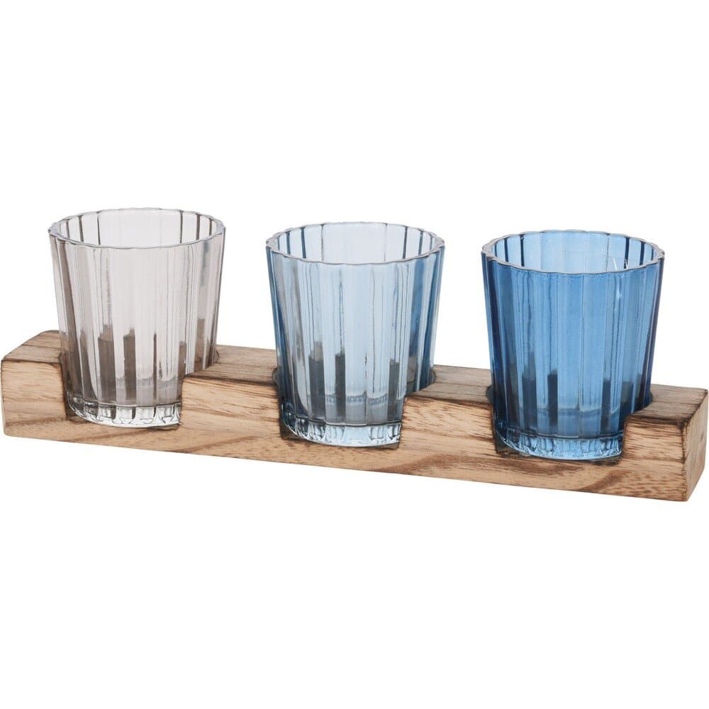 Tealıght Holder 3Pcs Glass