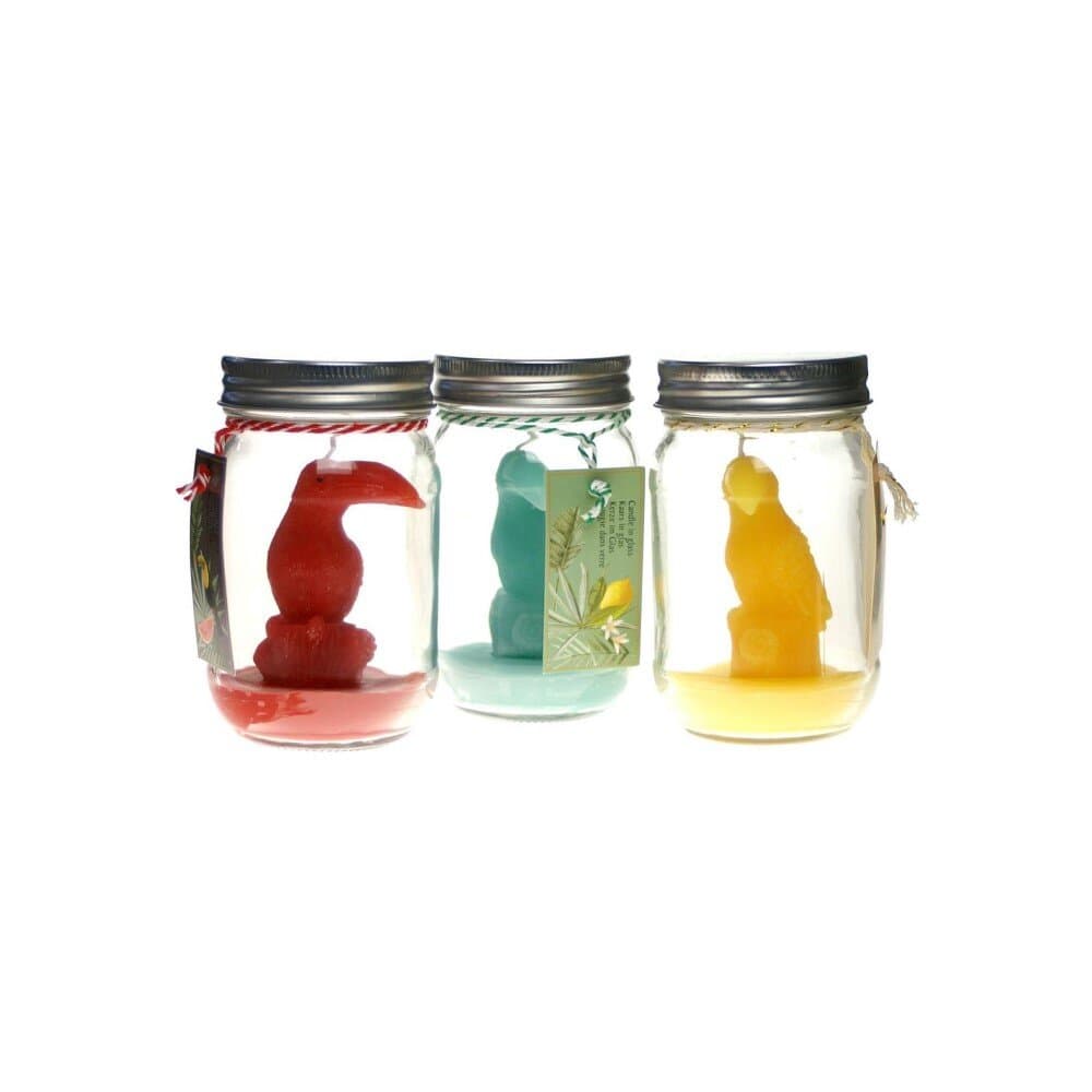 Wax In Glass Pot Metal Lıd 2