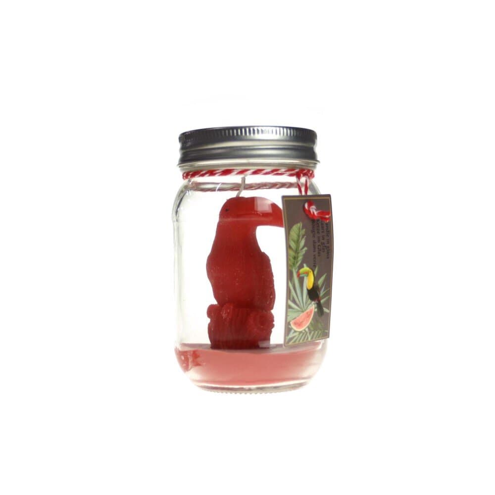 Wax In Glass Pot Metal Lıd 4