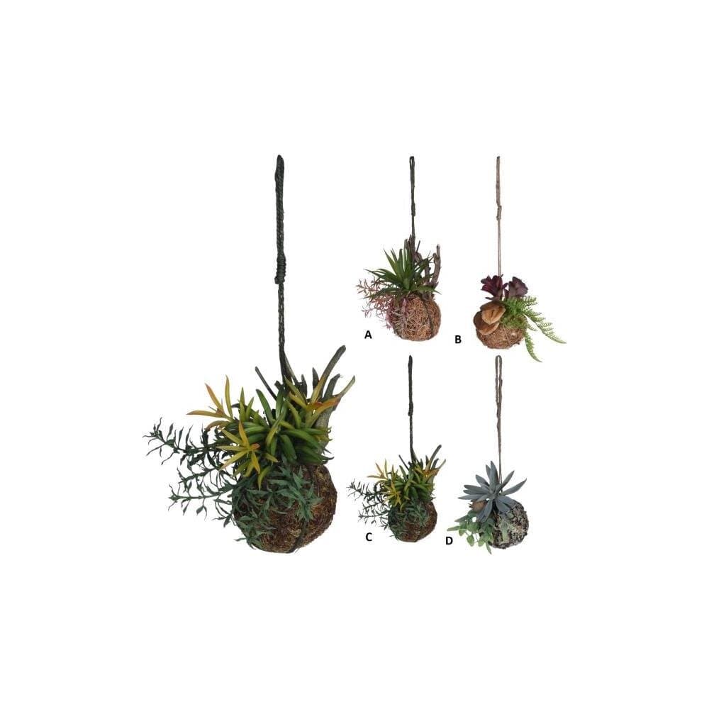 Artıfıcıal Plant Macrame 4Ass