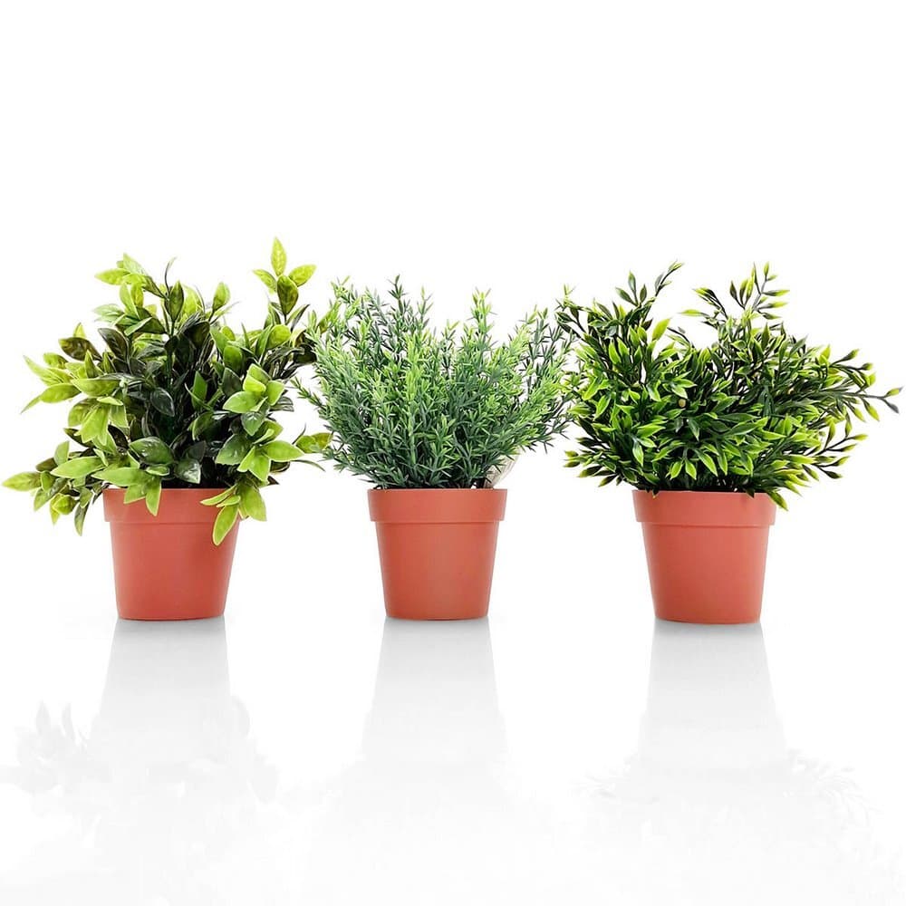 Artıfıcıal Plant Plastıc In Pot