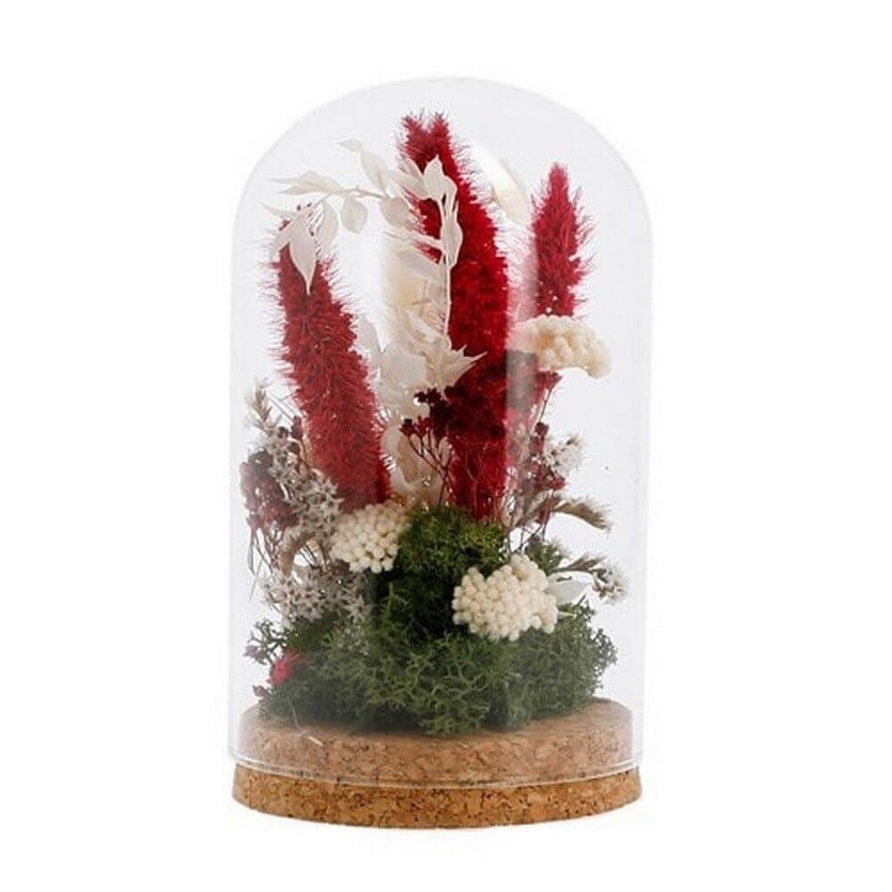 Flower In Glass Dome 3Ass