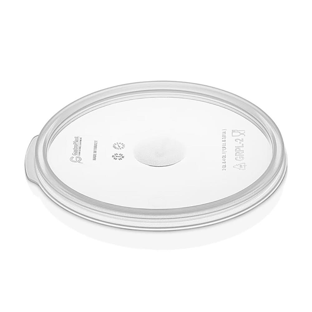 Lid For 2,1 L, 4,2 L Round Container (Pp)