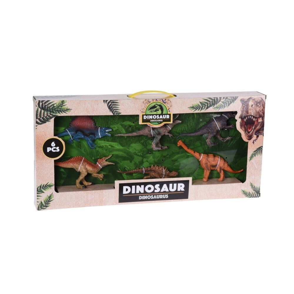 Dınosaur 15Cm Set Of 6 Pcs 2 Ass