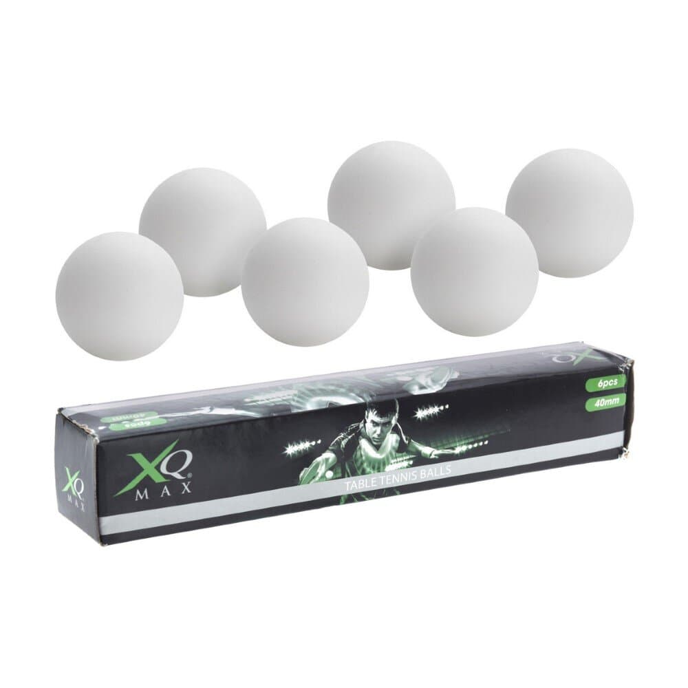 Table Tennis Balls White 6 Pcs