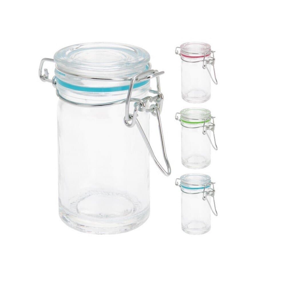 Storage Jar Glass Dıa 45Xh85Mm
