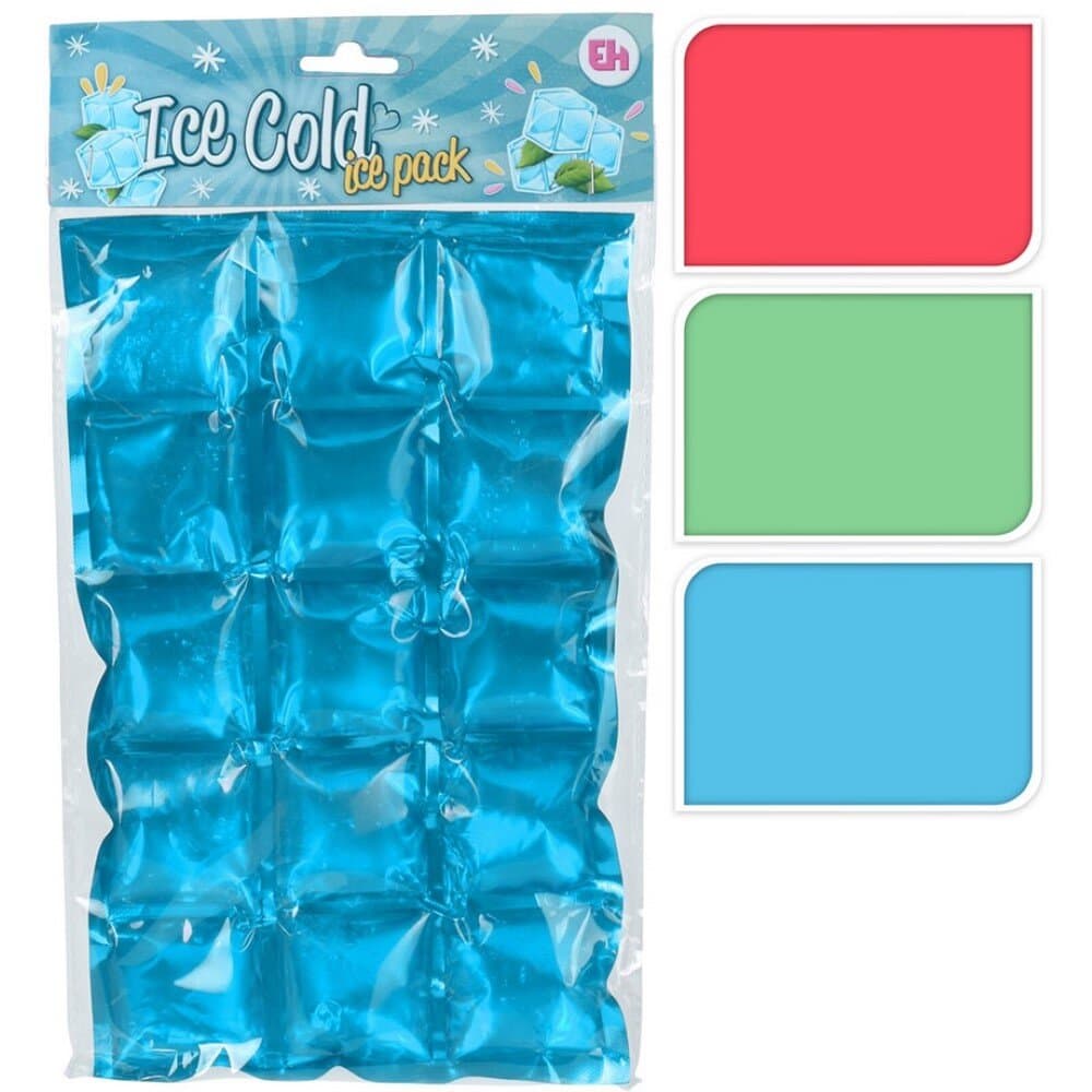 Ice Pad 15X25Cm 3Ass Clr
