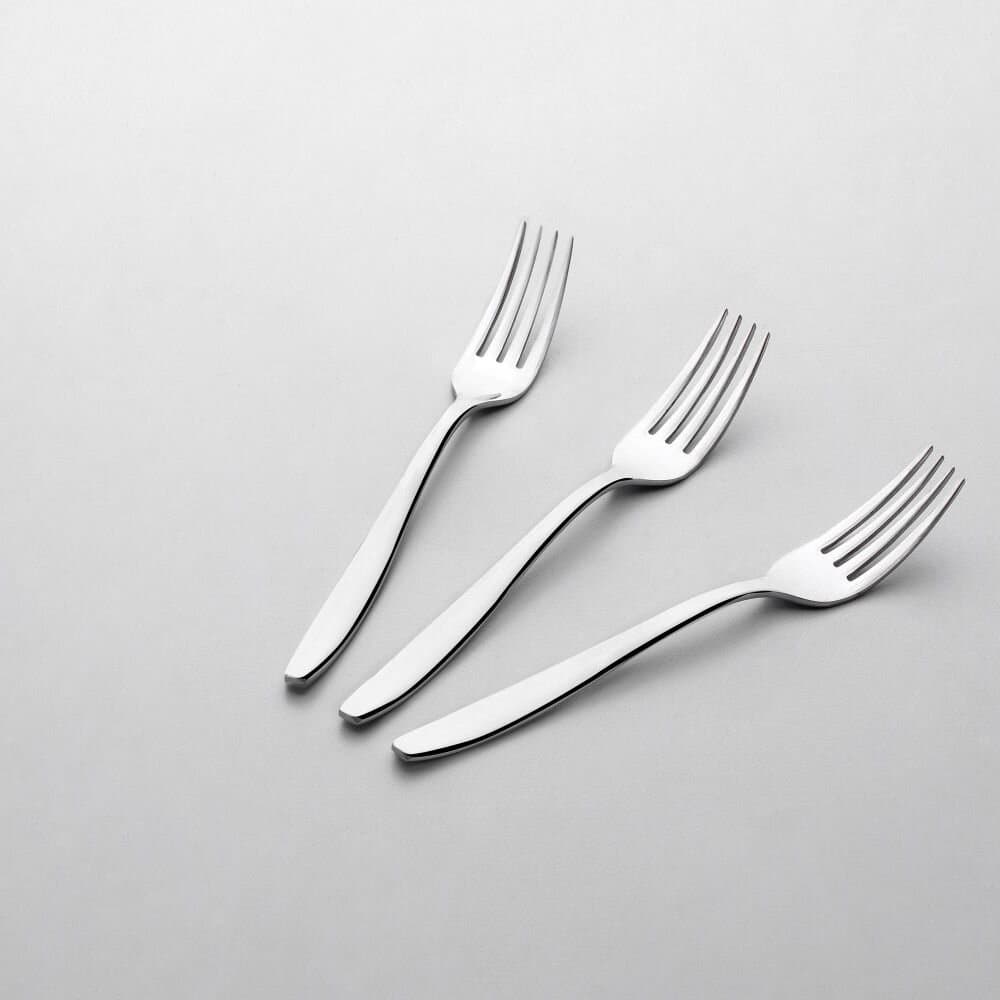 Safir Gelatin Vacuum 3-Pieces Dessert Fork