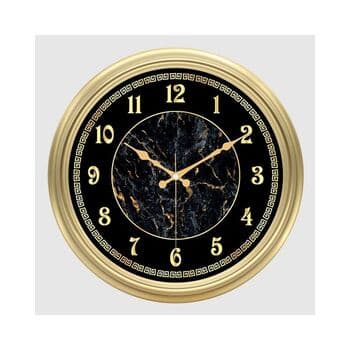 Decorative Premium Marble Large Gold Wall Clock