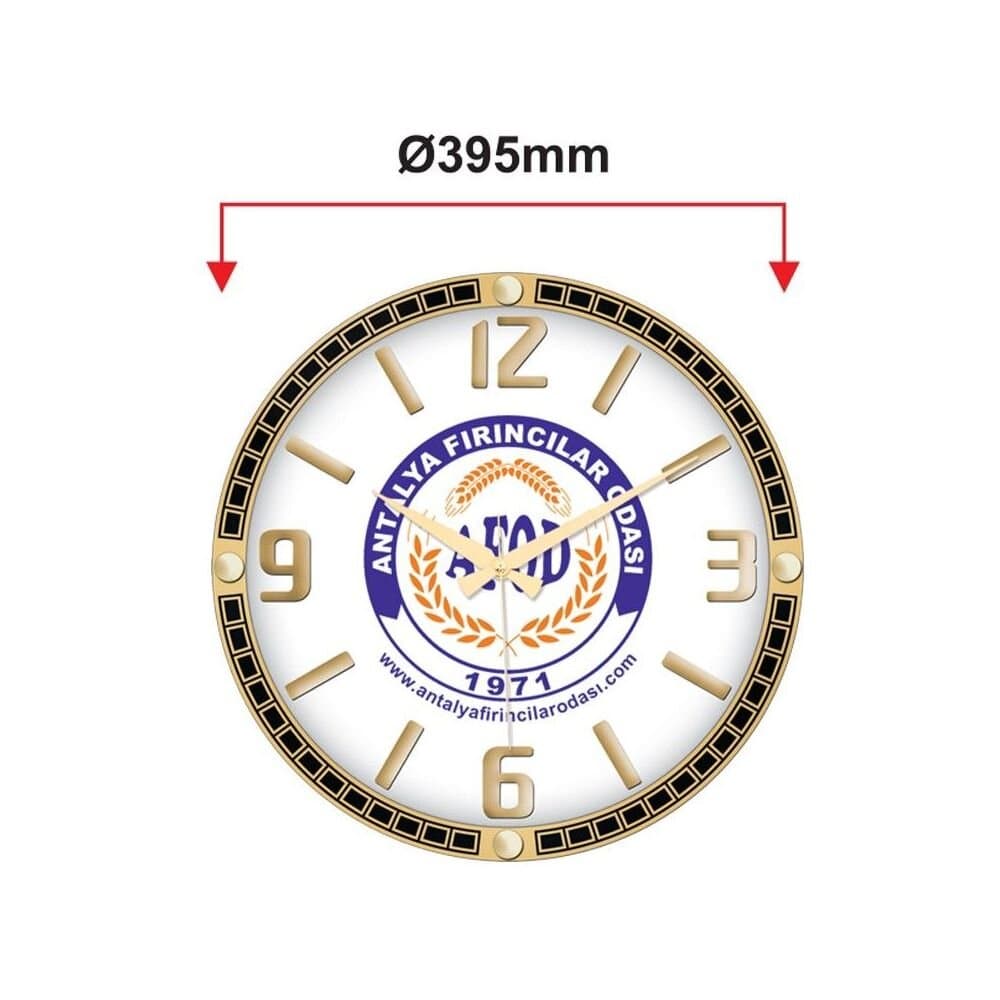 Galaxy Premium Number Round Decorative Wall Clock 39.5Cm — photo 2