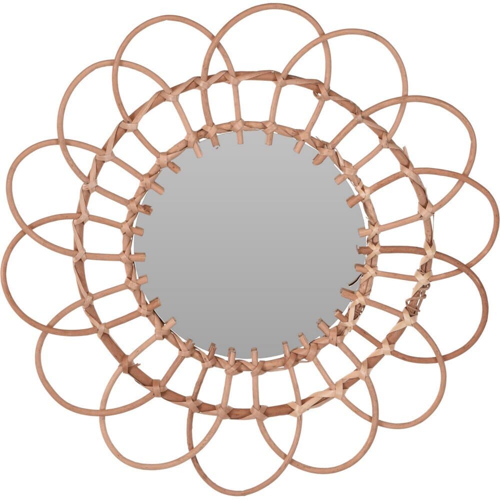 Mirror Round 49Cm Flower Shape