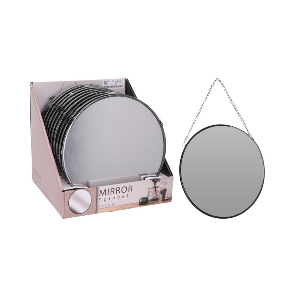 Mırror Hang 20Cm Metal Black 3