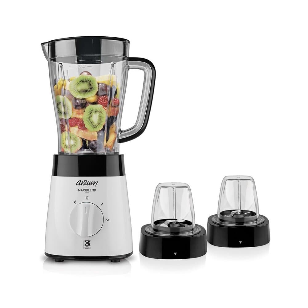 Arzum Maxiblend Liquidiser Blender - White 2