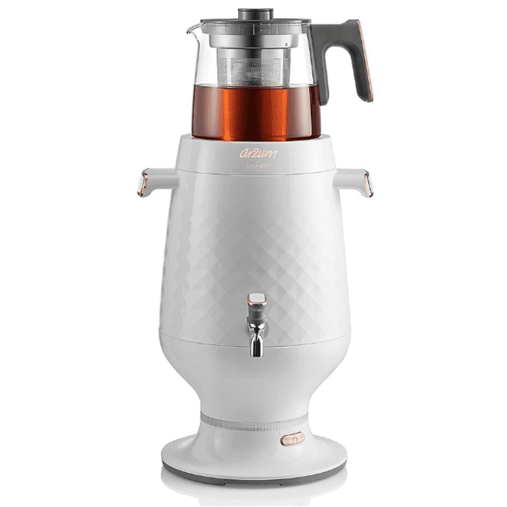 Arzum Ehlikeyf Samovar - White
