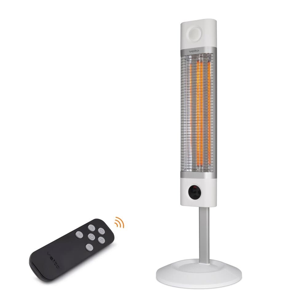 Veito Infrared Heater White with Remote