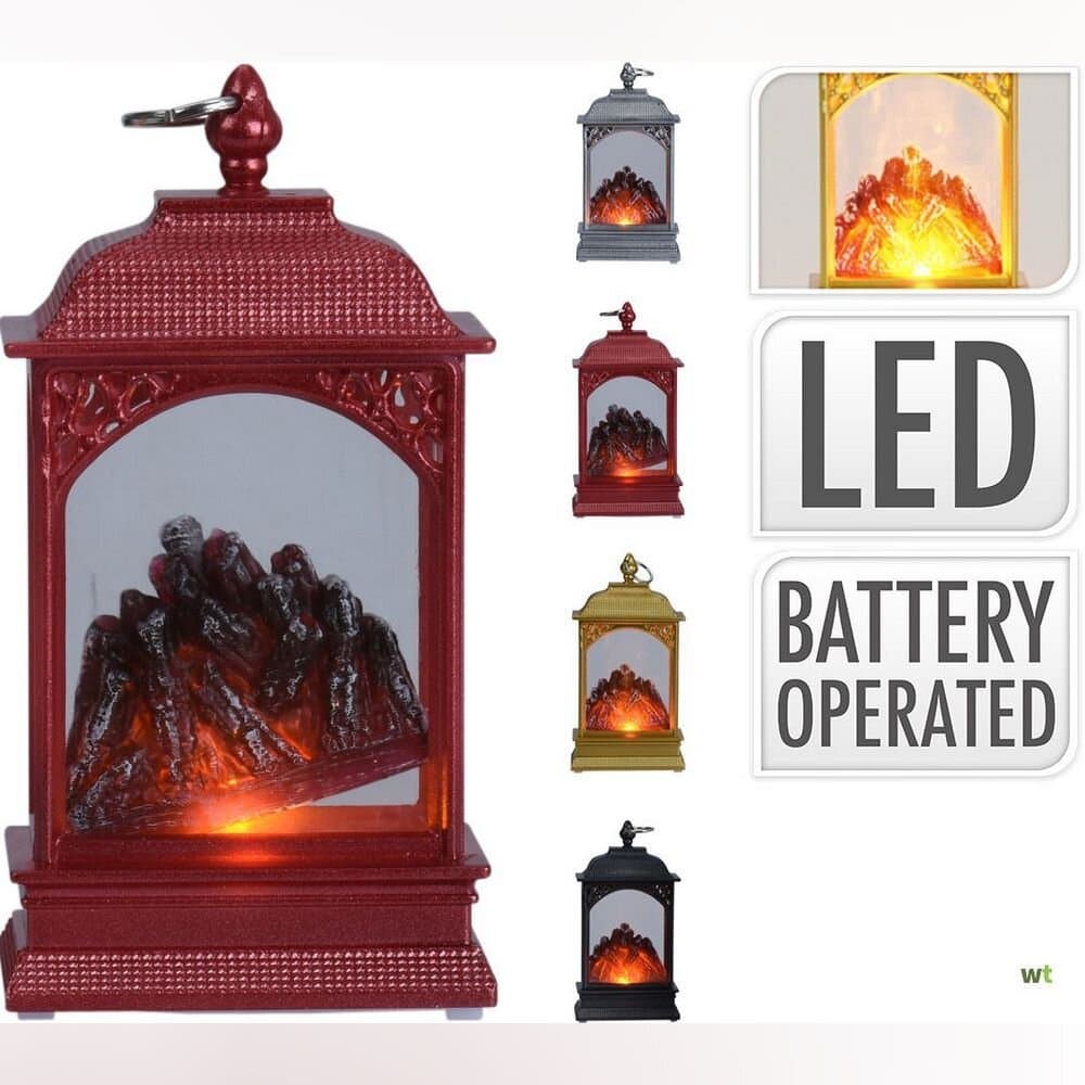 Lantern 135Mm Wıth Stone 4Ass 5