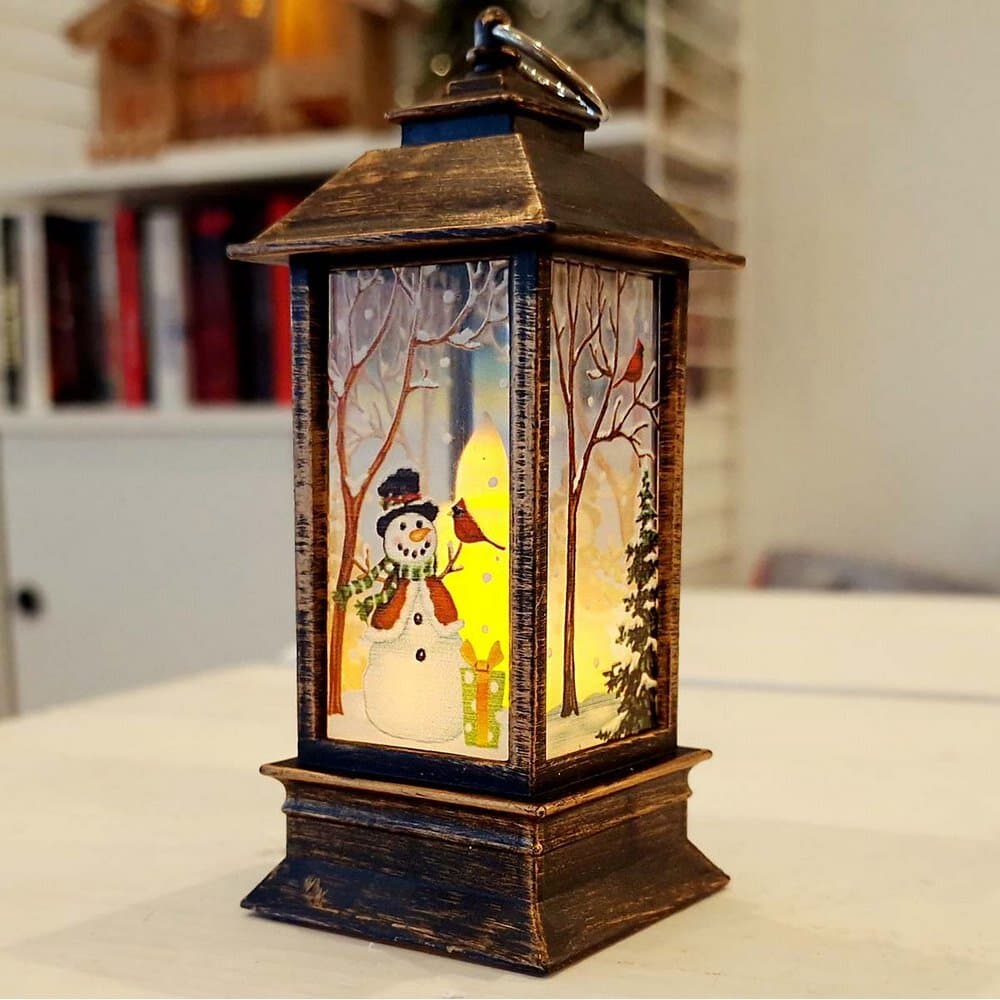 Lantern 13Cm Candle 4Ass 3
