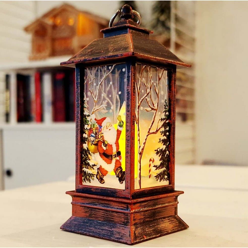 Lantern 13Cm Candle 4Ass 4