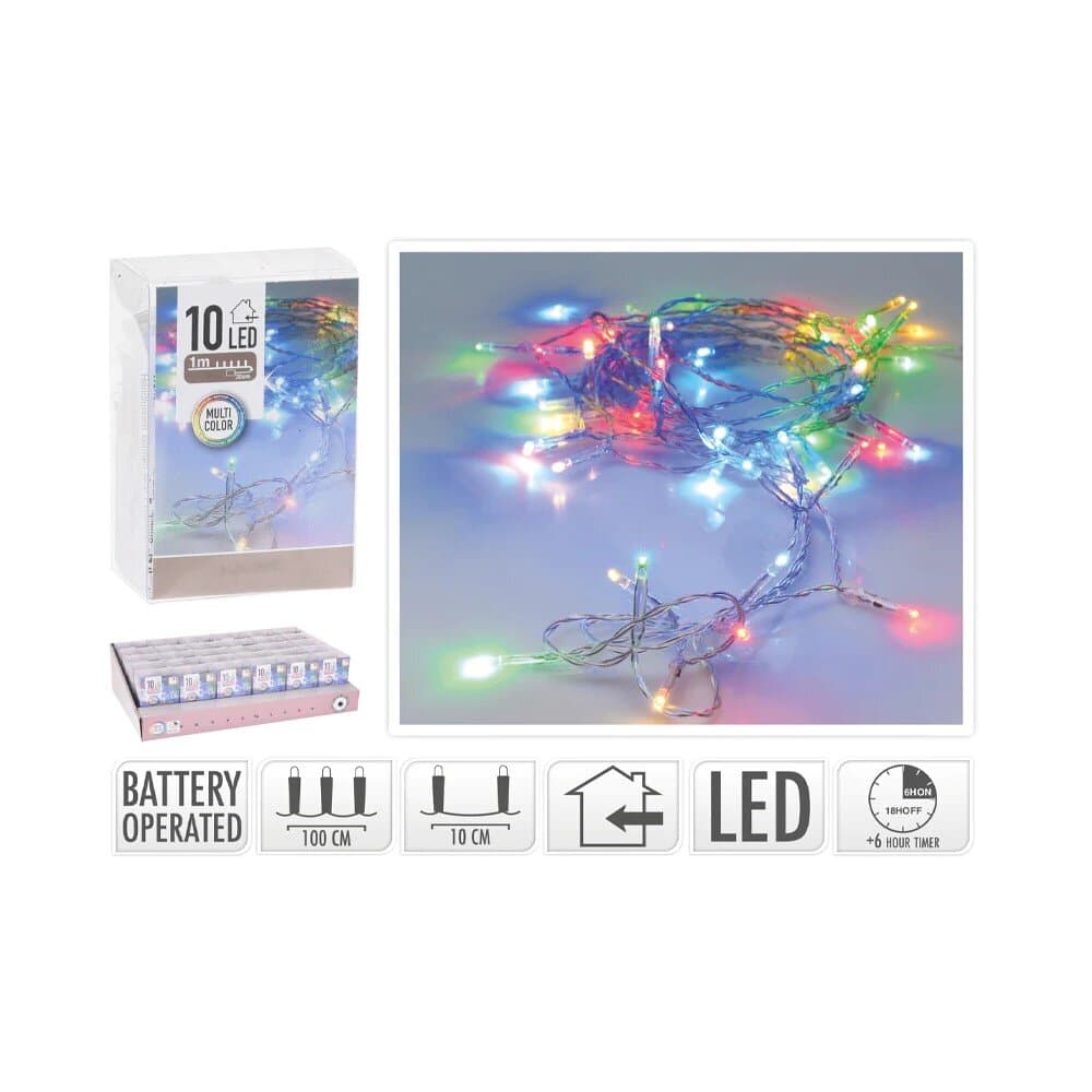 Led Lıghts 10Pc Bo Multı Tımer