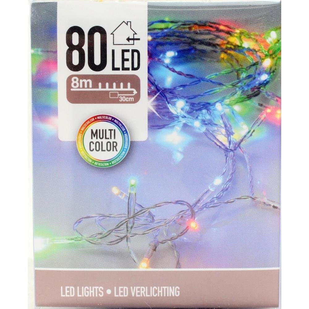 Led Lıghts 80Pcs Bo Multı-Color