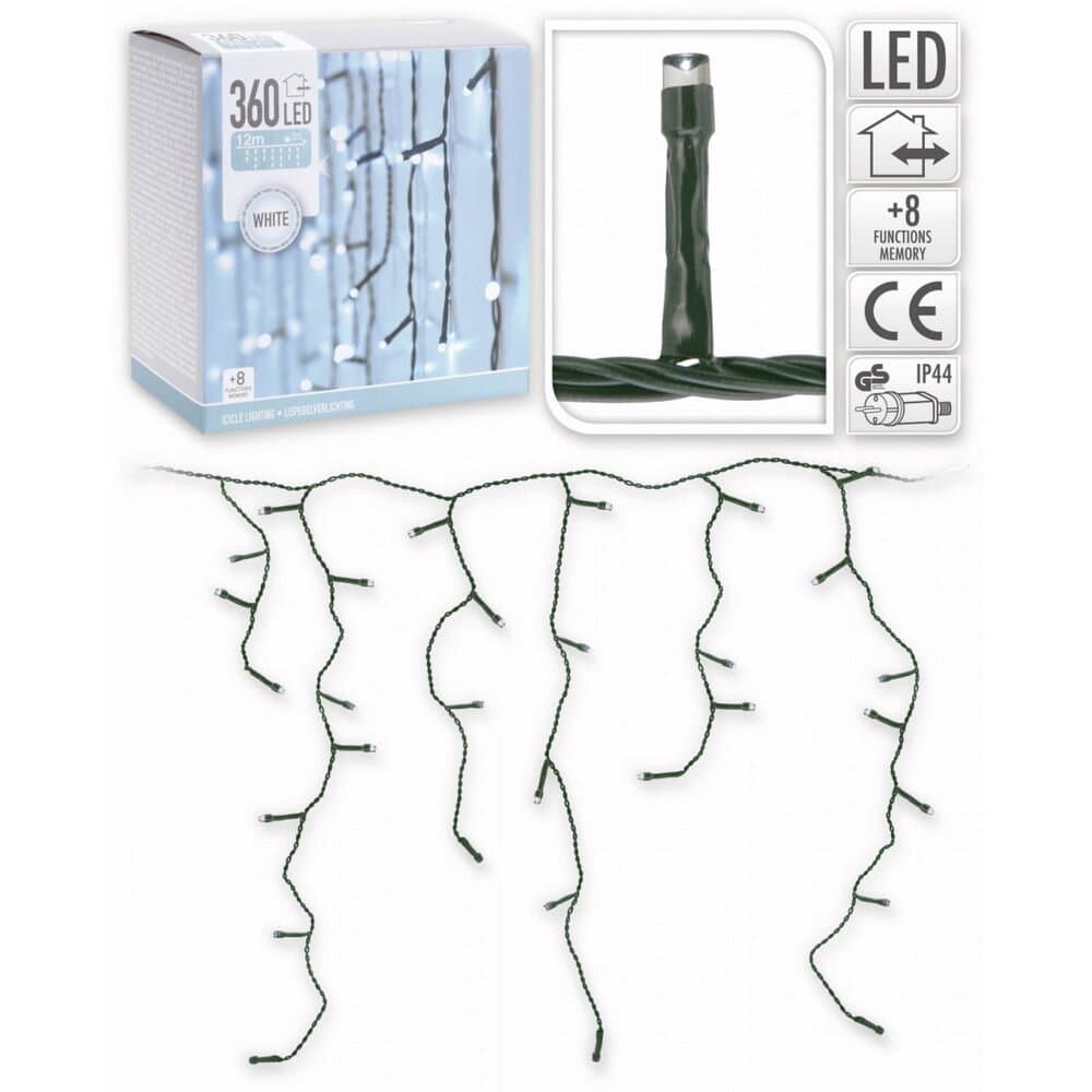 Led Lıghts Icıcle 360 Whıte Outdoor 2