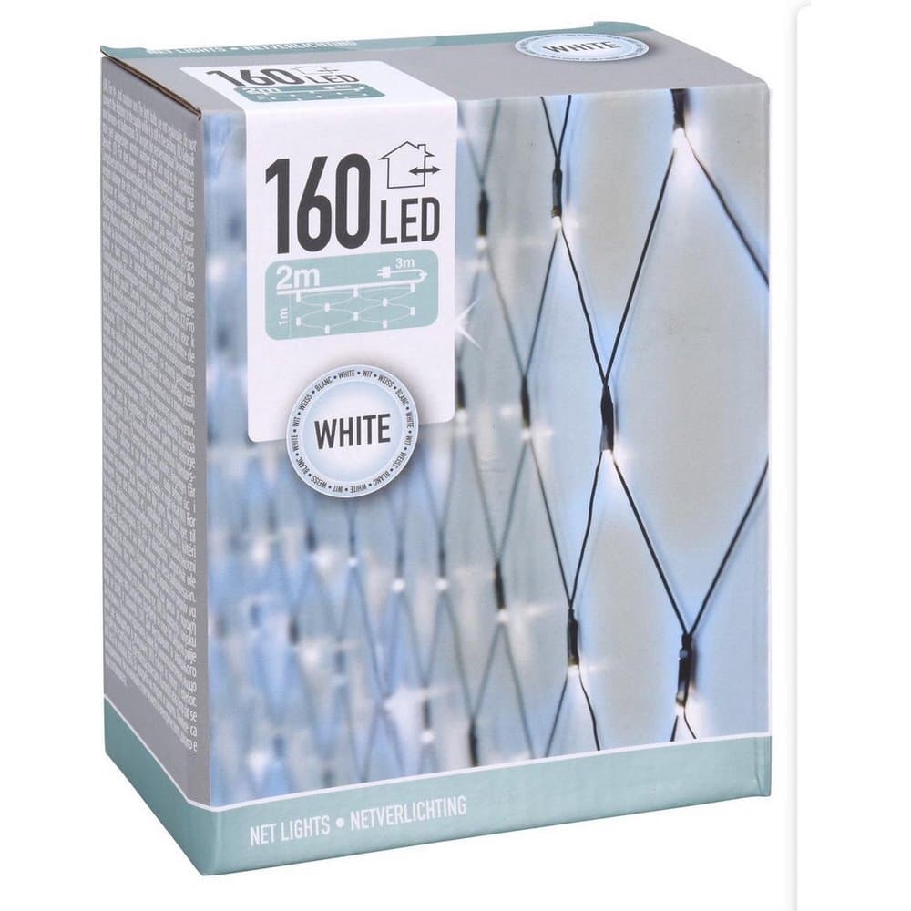 Led Lıghts Net 160 Whıte Outdoor 2