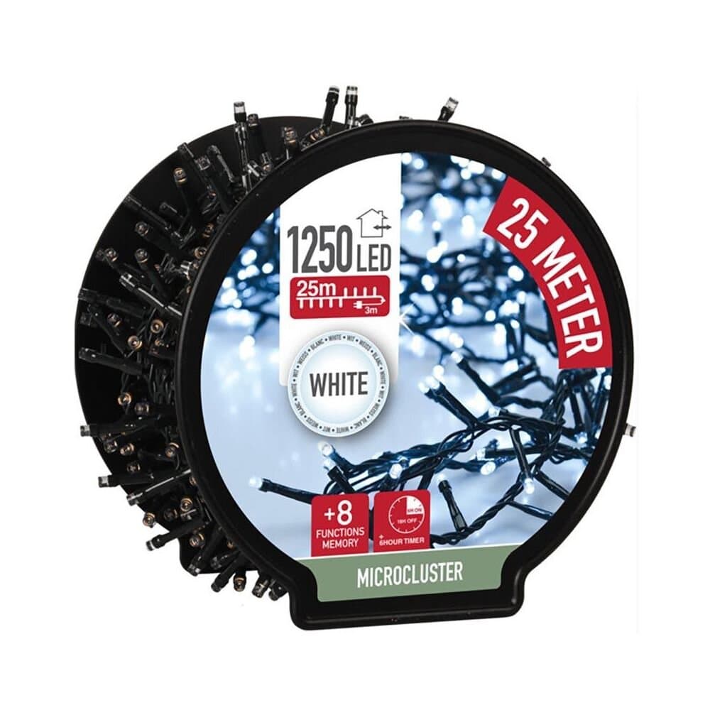 Mıcro Cluster 1250 Led Lıghts Whıte