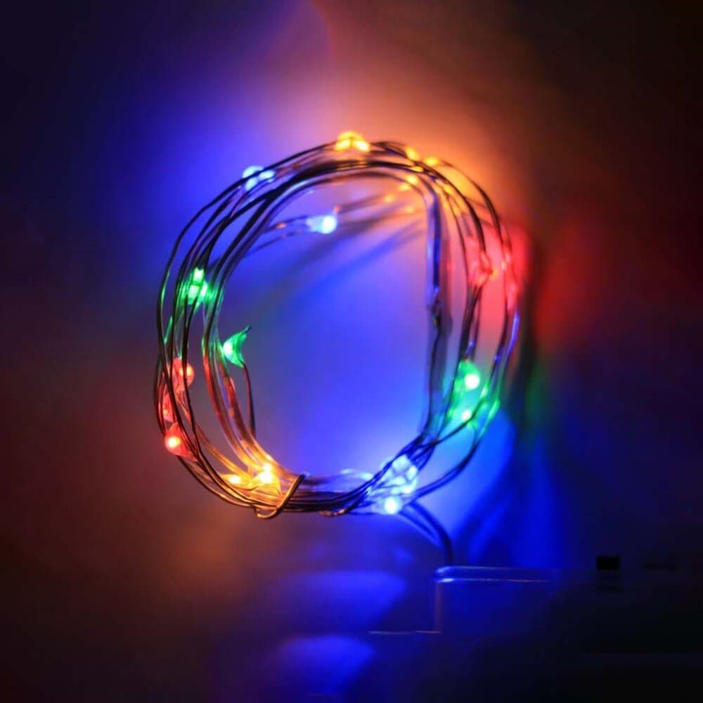 Sılverwıre 20 Led Lıghts Multı