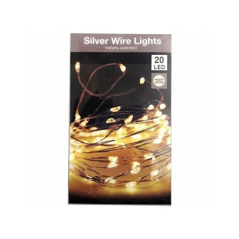 Sılverwıre 20 Led Lıghts Warm Whıte 2