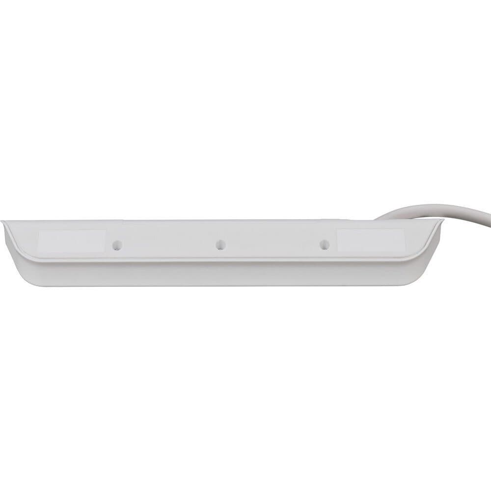 Corner Socket Strip 4 Way + 2 Usb White 2