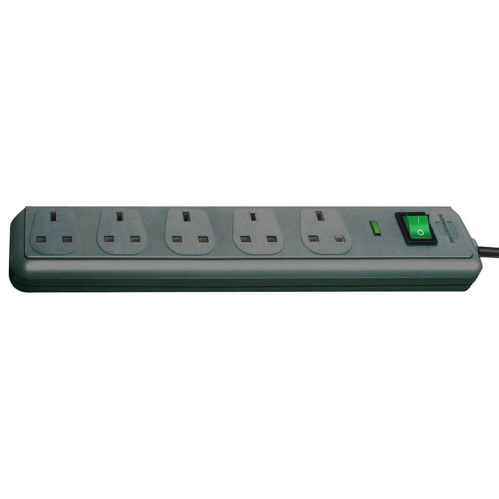Extension Lead 5 Way With Surge Protection 2M 3