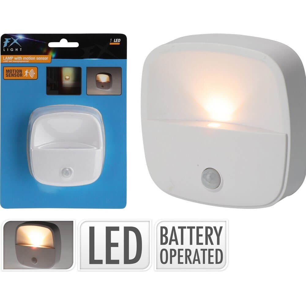 Led Light With Sensor 7X7X2Cm