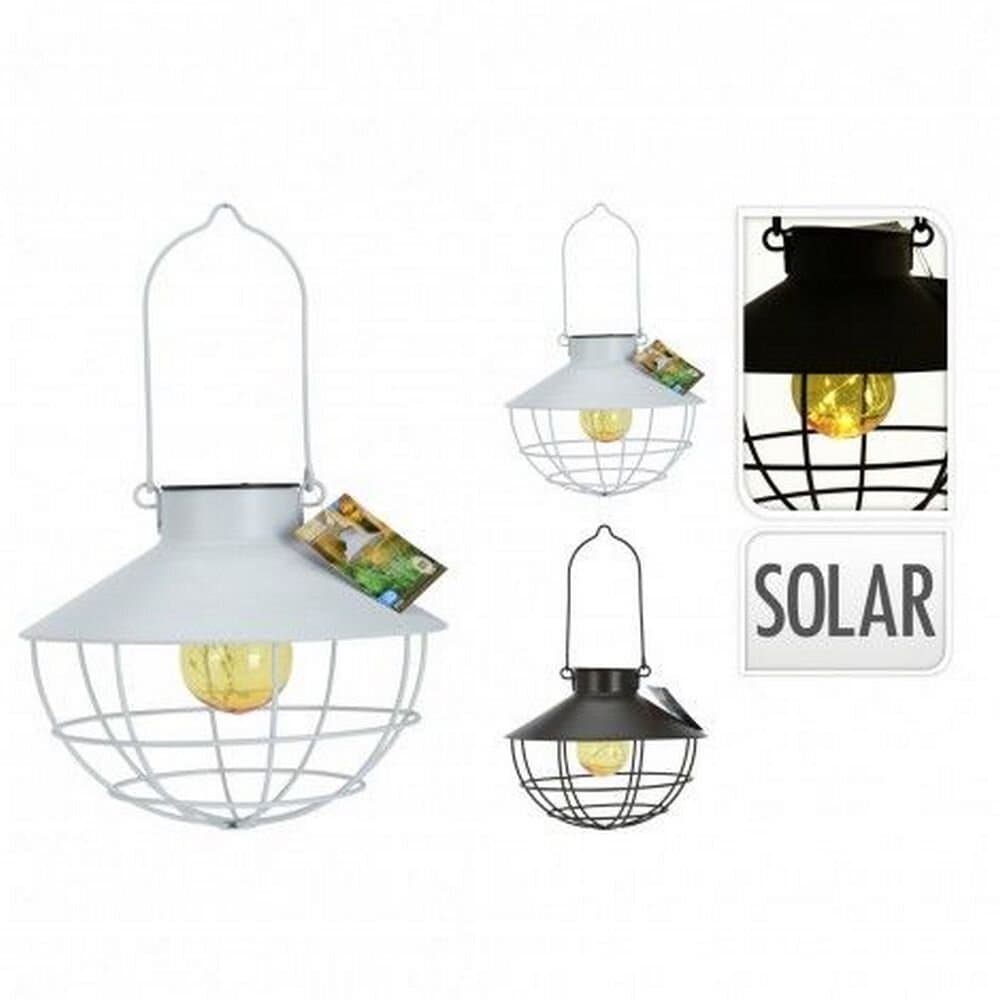 Solar Bulb Lantern Metal 2Ass 1