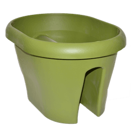 Gardenya 2 Side Flower Pot 40 Green — photo 1