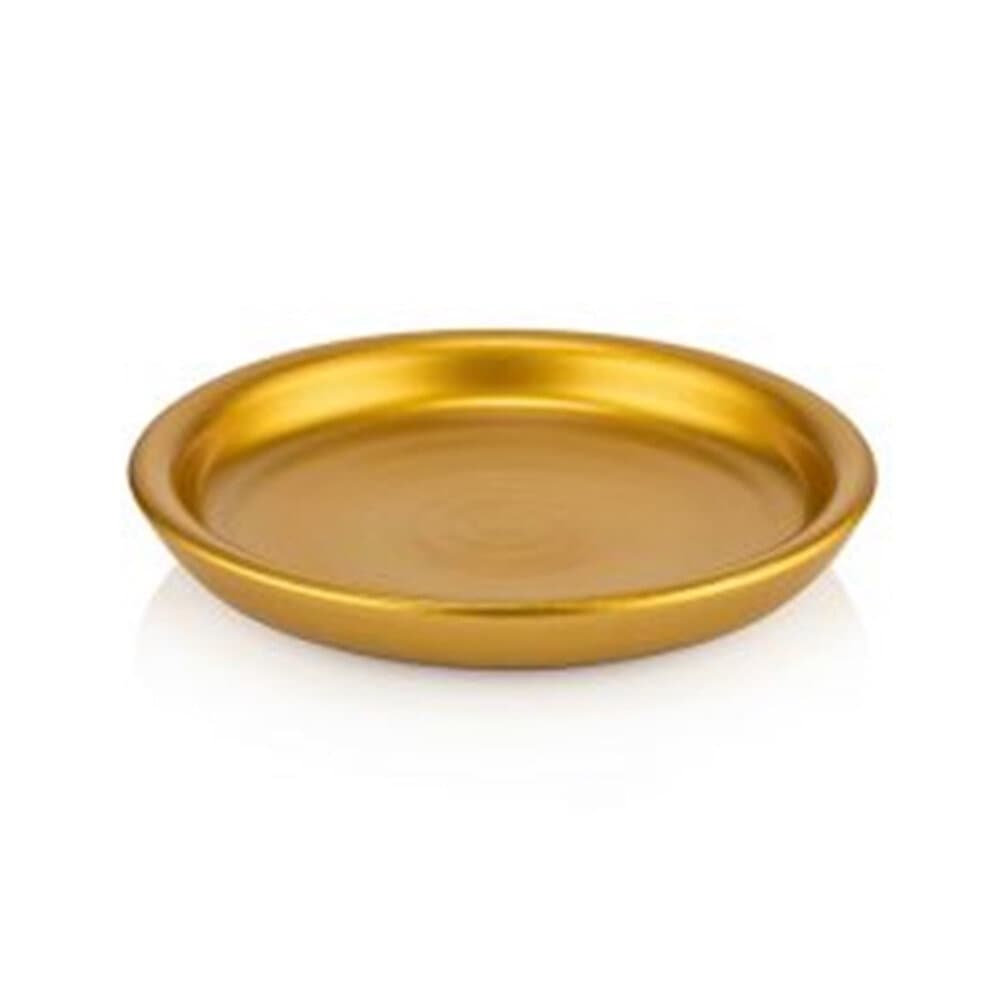 Terracotta Flower Pot Saucer No: 5-Gold