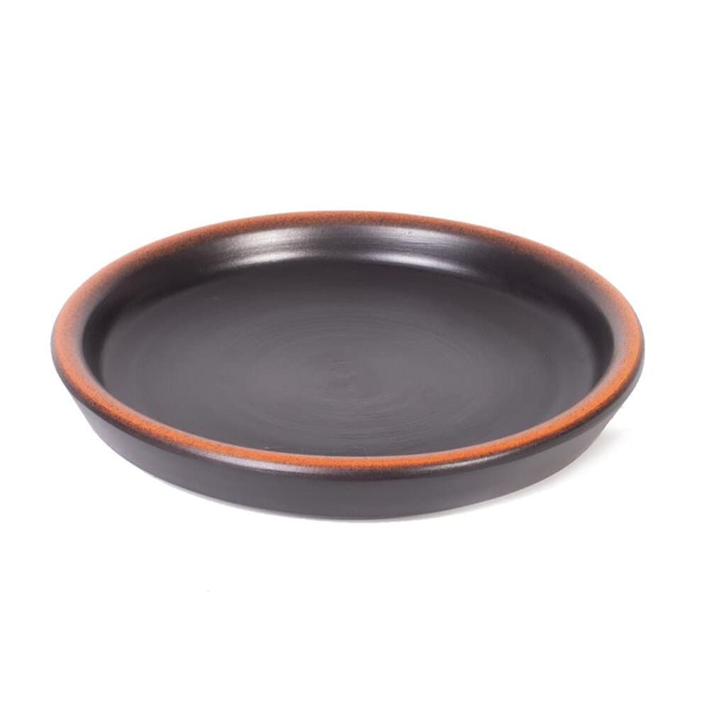 Terracotta Flower Pot Saucer No:2 Antique Black
