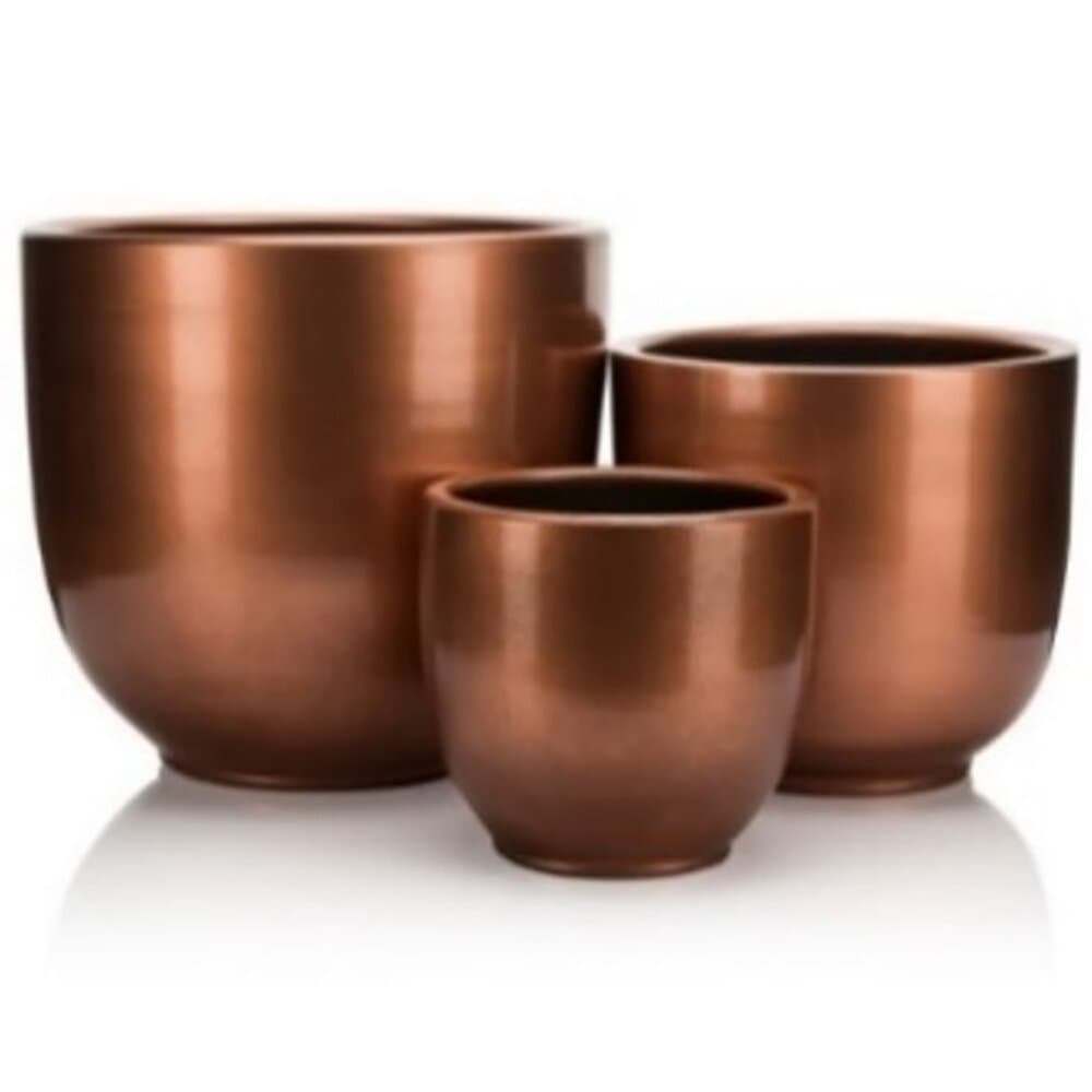 Terracotta Geranium Flower Pot No:2-Copper