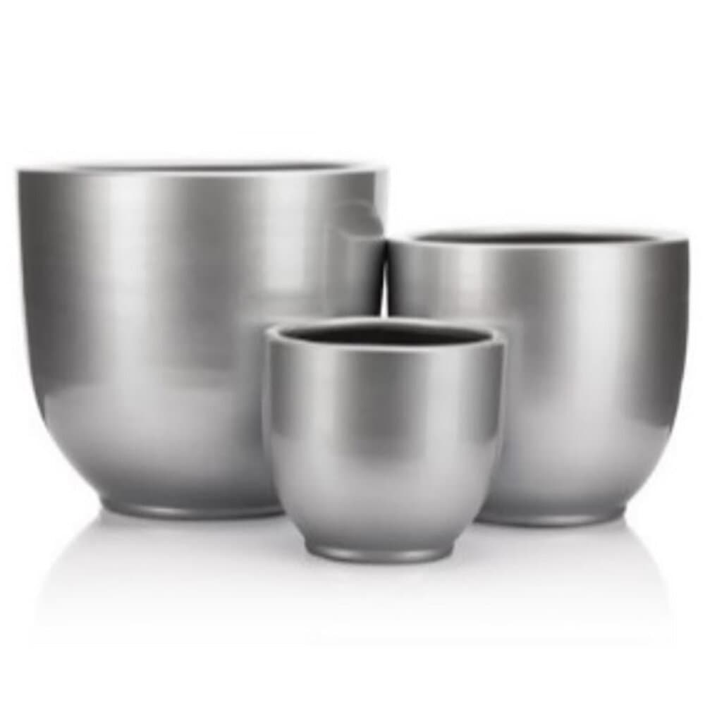 Terracotta Geranium Flower Pot No:4-Silver