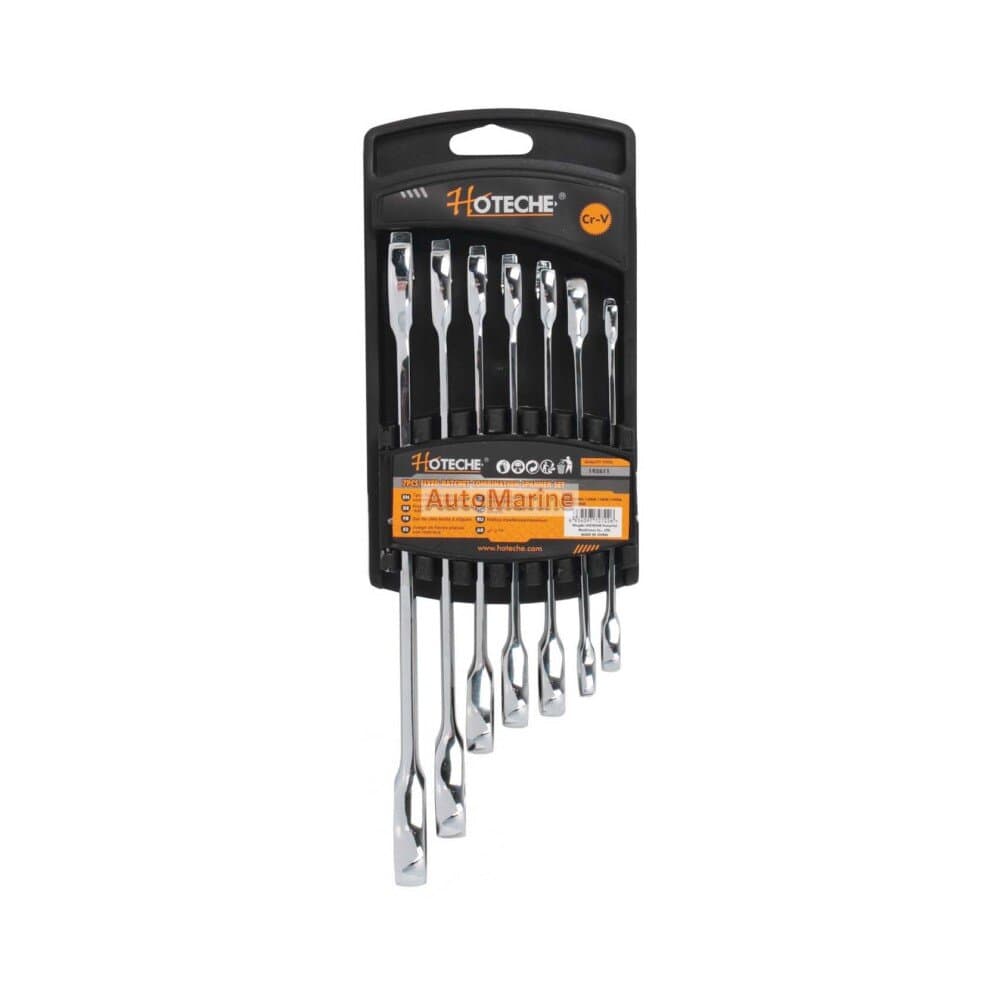 7Pcs Ratchet Wrench Set