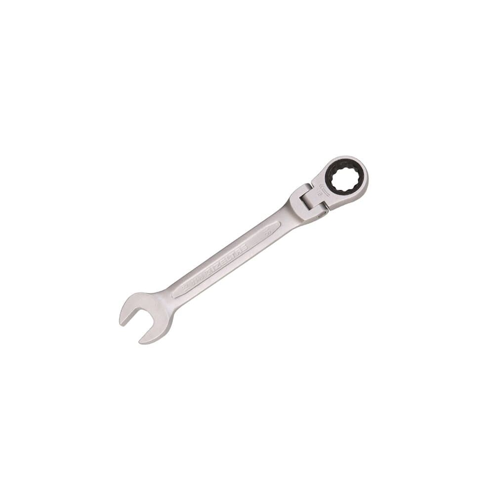 Flexible Head Combination Wrench With Ratchet 15 Mm